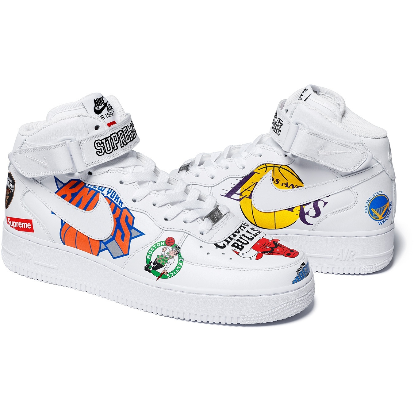 Supreme®/Nike®/NBA Teams Air Force 1 Mid view 4